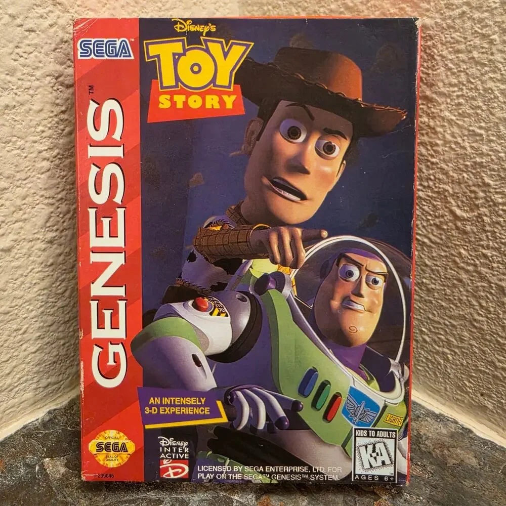 Game - Toy Story (CIB) - Genesis - Sega - Disney